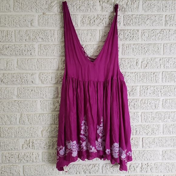Free People Embroidered Aida Slip Dress - Picture 6 of 8